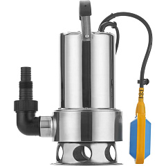 Дренажный насос Unipump Inoxvort 750 SW для грязной воды, 750 Вт, 300 л/м, погружение 7 м