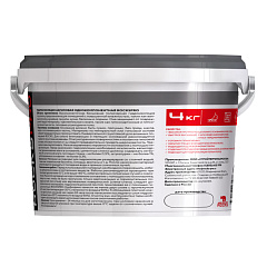 Гидроизоляция акриловая однокомпонентная Rocks, 4 кг