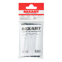 Набор термоусадочных трубок Rexant, №7, клеевой