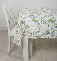 Клеенка Baby Face Luxury, на тканевой основе, 140 см, Свадебный букет