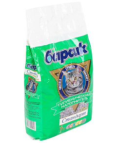 Впитывающий наполнитель Барсик Стандарт, 4,54 л 724257