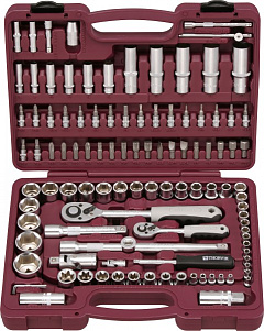 Набор инструмента 1/4&quot;DR, 1/2&quot;DR UTS0108 Thorvik 052062