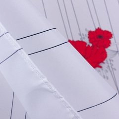 Штора для ванн Bacchetta Papavero, 180х200 см