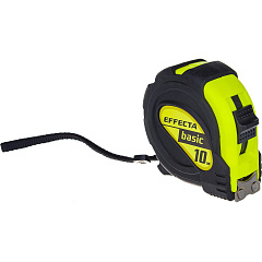 Рулетка с магнитом Effecta Basic, 3 стопа, 10 м х 25 мм