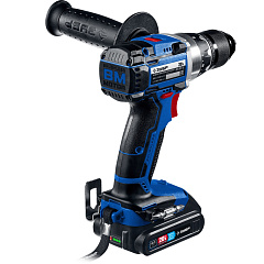 Бесщеточная аккумуляторная дрель-шуруповерт Зубр Профессионал DB-201-22, 20 В (2 Ач)