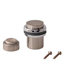 Упор дверной магнитный Apecs DS-2762-M-NIS матовый никель 28862