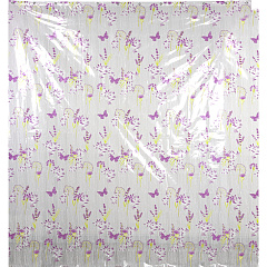 Штора для ванн Dasch La Vita, лаванда, 178х200 см
