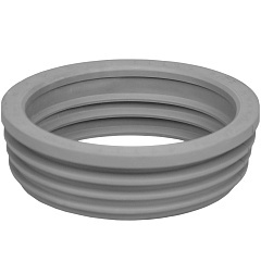 Манжета для унитаза MPF (MasterProf), серый, 124х110 мм