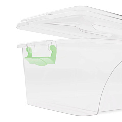 Контейнер прямоугольный ЗПИ Альтернатива 2,5 л, с ручками, прозрачный, М421