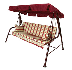 Качели садовые 3-х местные Стандарт Nova, 231х126х147,8 см