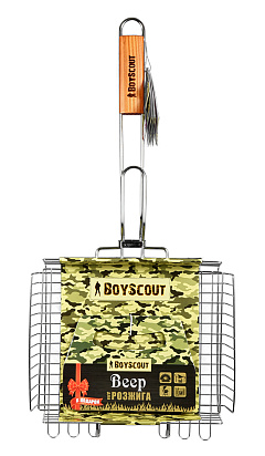 Решетка-гриль универсальная, 62(+5)x30x25x5,5 cм, Boyscout 61302