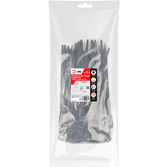 Кабельная стяжка нейлоновая (хомут) для СИП с горизонтальным замком Эра NO-224-592, черная, 9x180 мм