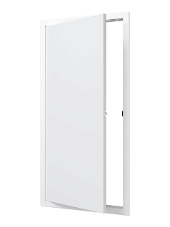 Люк ревизионный нажимной 200х400 с фланцем 223х423 пластик