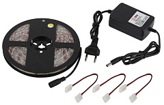 Комплект светодиодной ленты 14,4Вт/м ЭРА 5050kit-14,4-60-12-IP65-2700-5 м