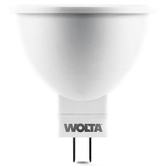 Лампа светодиодная Wolta LED MR16 25YMR16-220-7.5GU5.3 / GU5.3, 7,5 Вт, 625lm 3000K