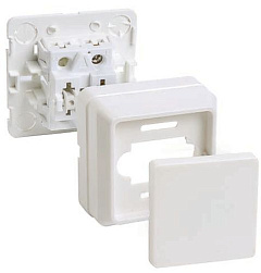 Выключатель 1 клавишный с индикацией 10А о/у кремовый ВС20-1-1-ОКм ОКТАВА