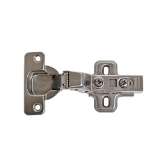 Петля мебельная внутренняя с доводчиком StahlBuro 1111 Clip-On, черная (2 шт)