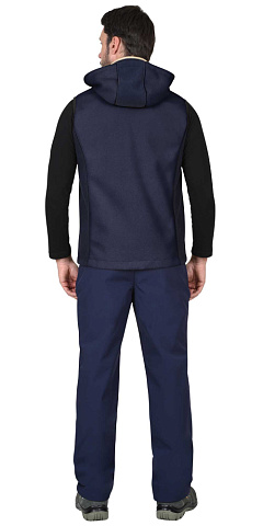 Жилет утепленный "Сириус-Техно", синий, размер 112-116