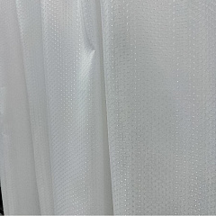 Штора для ванн Dasch Жаккард звезды, белый (BT-829900), 180х200 см