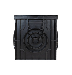 Дождеприемник ECOTECK LITE пластиковый 300х300 мм, черный