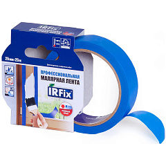Малярная лента для наружных работ IRFix Extra, 25 мм х 25 м, синяя