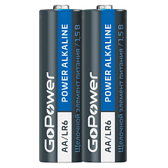 Батарейка алкалиновая GoPower Alkaline LR6 - BL2 / АА, 1,5V (2 шт)