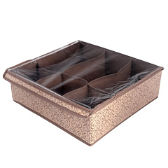 Органайзер для хранения вещей, 6 отделений "Винтаж", 40х40х13 см 70.62