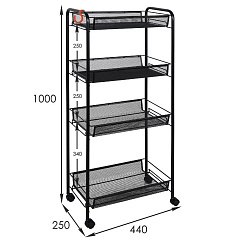 Этажерка "Ладья 24К", Э 342Ч