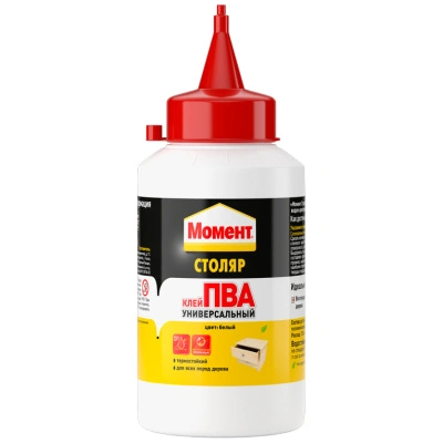 Клей универсальный Момент Столяр ПВА, 250 г купить в отделе магазина Экономстрой