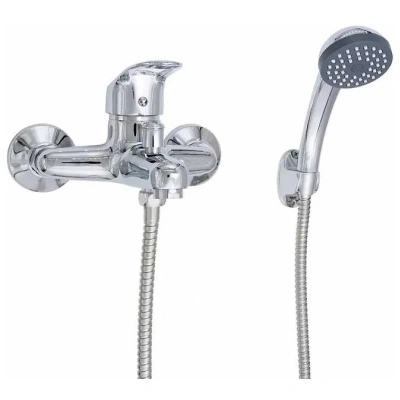 Смеситель для ванны и душа Gota Rocio Leone с коротким изливом, хром, однорычажный (арт. 054210-GOTA) купить в отделе магазина Экономстрой