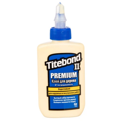 Клей столярный влагостойкий Titebond II Premium, 237 мл