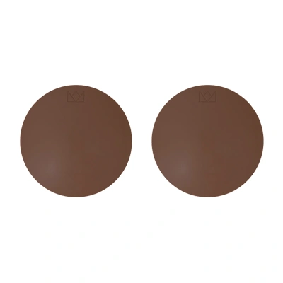 Стопор самоклеющийся для стен Palladium, коричневый, Ø60 мм, 2 шт купить в отделе магазина Экономстрой