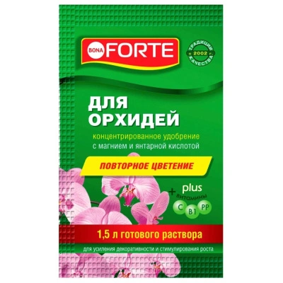 Удобрение минеральное Bona Forte, красота, для орхидей, 10 мл