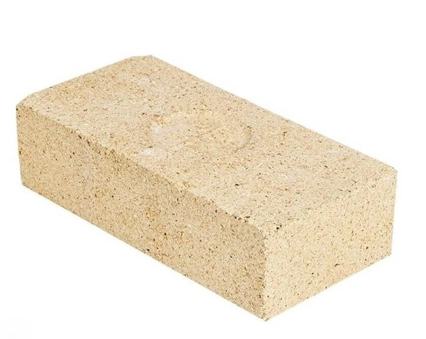 Кирпич полнотелый одинарный огнеупорный шамотный ШБ-8, 250x124x65 мм (г.Новомосковск) купить в отделе Кирпич шамотный магазина Экономстрой