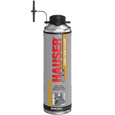 Очиститель застывшей монтажной пены Hauser, 420 г купить в отделе магазина Экономстрой