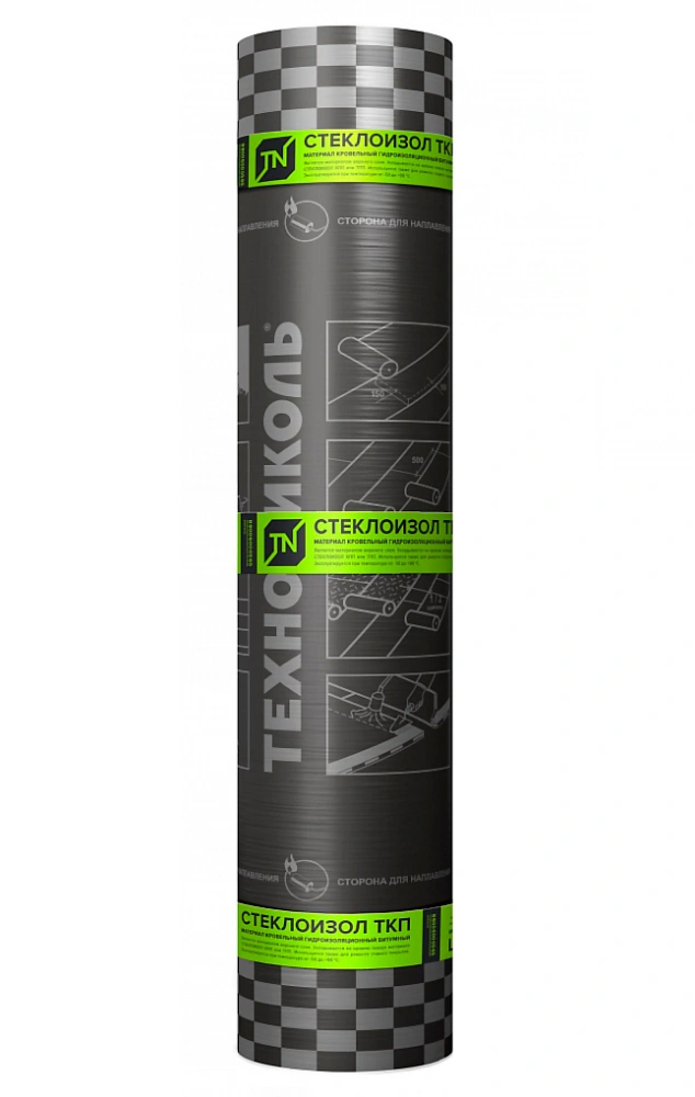 Материал кровельный ТЕХНОНИКОЛЬ Стеклоизол ТКП 4,0, 10 м2 купить в отделе Стеклоизол магазина Экономстрой