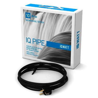 Комплект для обогрева труб( внутрь трубы) IQ PIPE 4м 10Вт/м купить в отделе Кабель для обогрева труб, крыш магазина Экономстрой