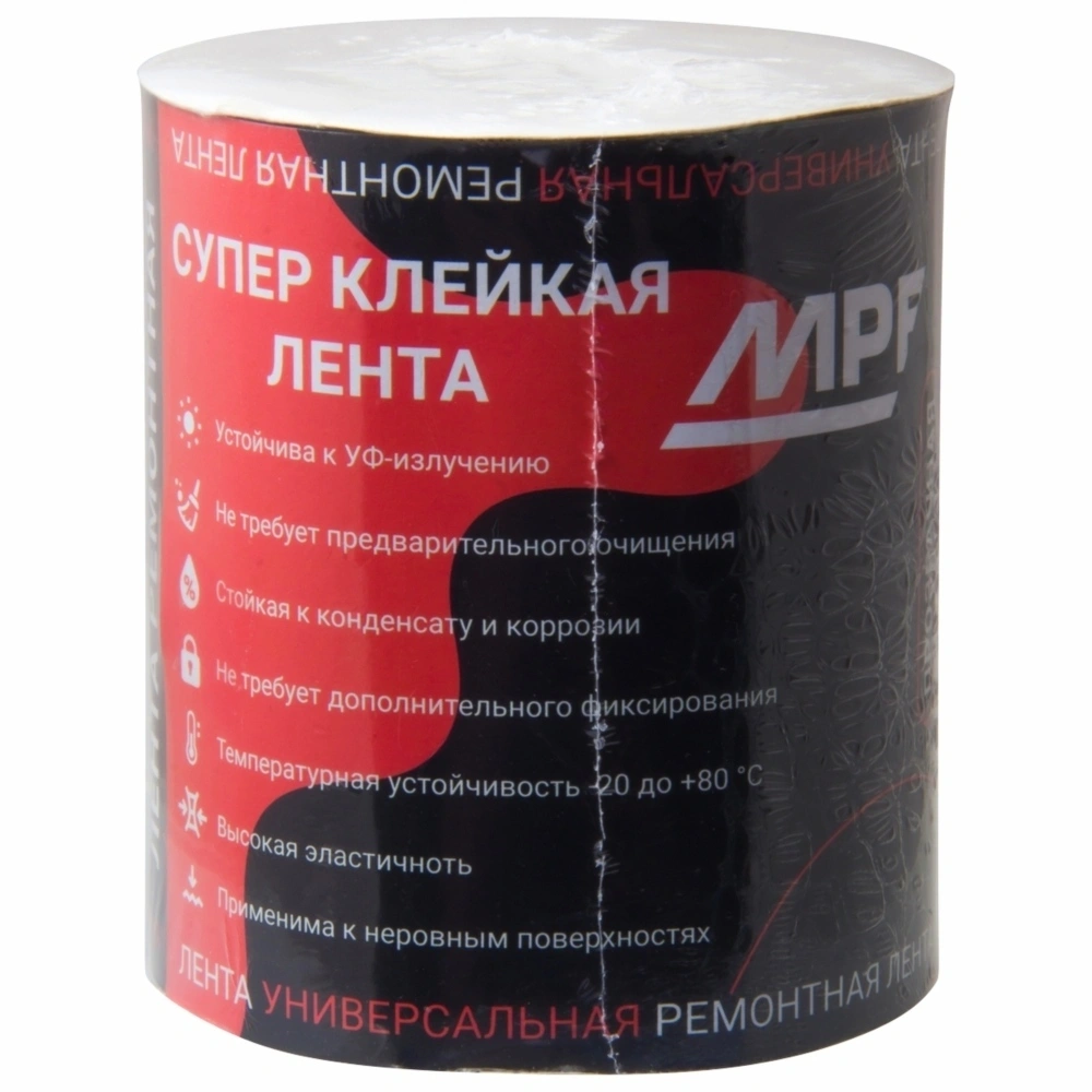 картинка Лента ремонтная сверхпрочная, универсальная, прозрачный, 10 см х 1 м от магазина Экономстрой