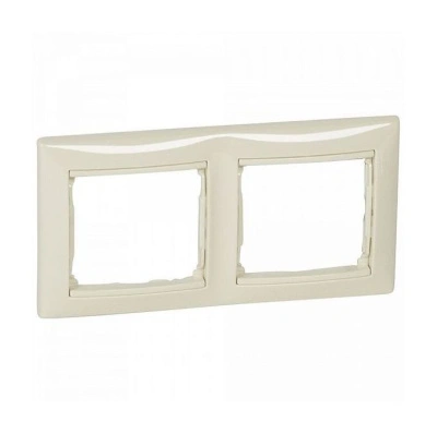 Рамка 2 поста слоновая кость VALENA (индивидуальная упаковка) (695632) купить в отделе магазина Экономстрой