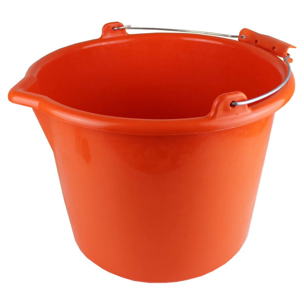 Ведро строительное ударопрочное Decor Profi, резинопластиковое, 16 л купить в отделе Тара для раствора магазина Экономстрой