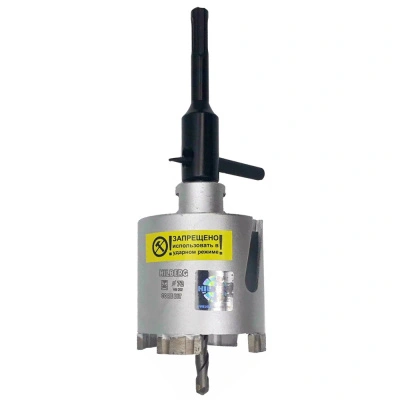 Коронка алмазная по бетону (72 мм; SDS-plus) Hilberg Laser, HM202