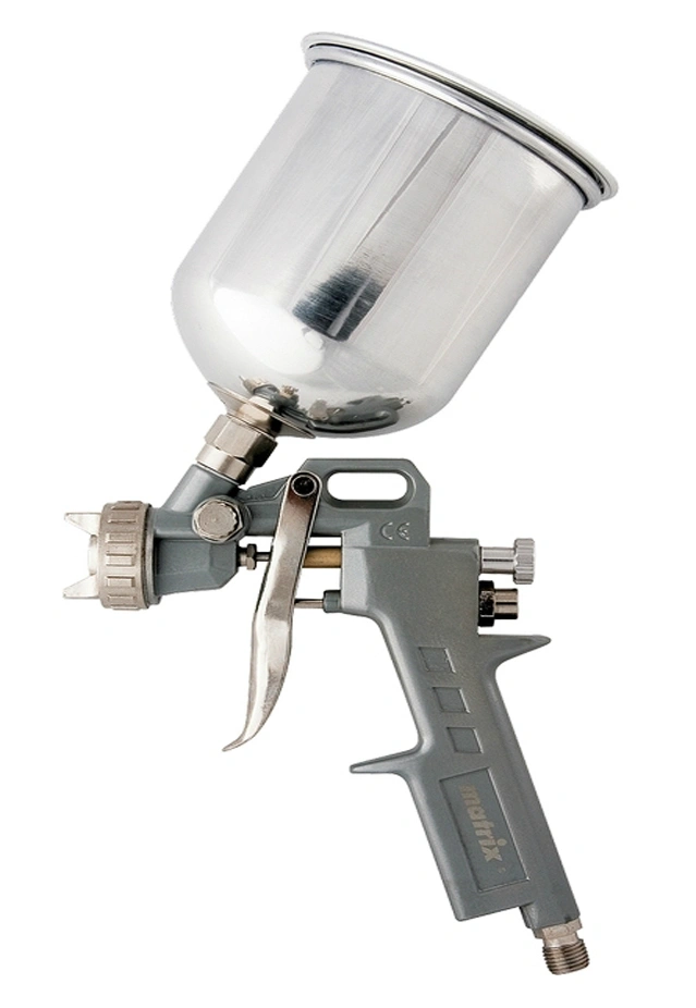 Пневматический краскораспылитель Matrix, верхний бачок 0,6 л купить в отделе Краскораспылители магазина Экономстрой
