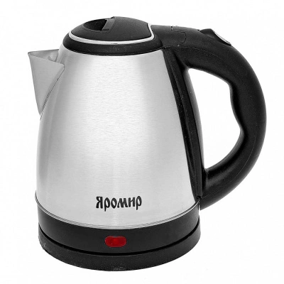 Чайник электрический Яромир, черный, 1500 Вт, 1,5 л купить в отделе магазина Экономстрой