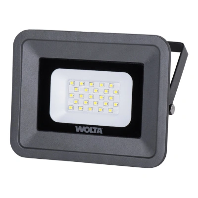 Светодиодный прожектор Wolta, WFL-20W/06, 20 Вт, 5700К, IP65, 1800 Лм, серый купить в отделе магазина Экономстрой