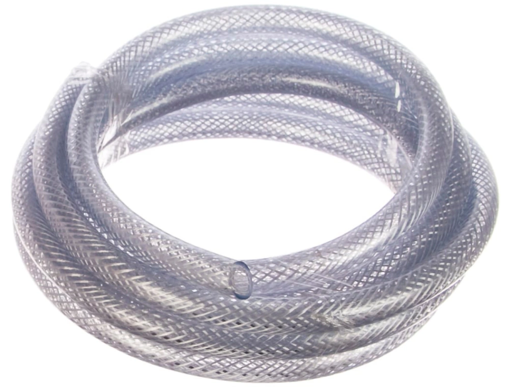 картинка Шланг прозрачный армированный трехслойный ПВХ, 6х12 мм, 3 м от магазина Экономстрой