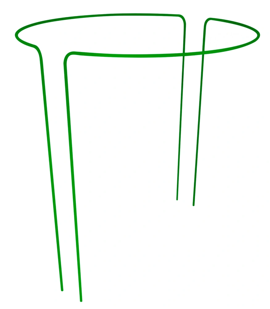 Кустодержатель Круг (2шт) малый (d 0.3-0.5*0.7 м)															 купить в отделе Шпалеры, цветники, аксессуары магазина Экономстрой