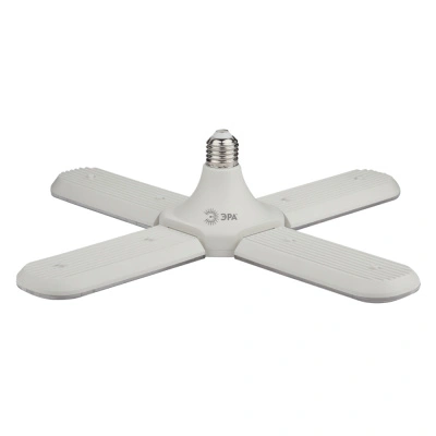 Фитолампа для растений Эра, FITO-36W-RB-E27-FO, светодиодная, 4-х лепестковая, красно-синего спектра, 36 Вт купить в отделе магазина Экономстрой