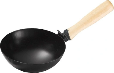 Ковш стальной строительный, 160 мм, деревянная ручка// Россия купить в отделе магазина Экономстрой