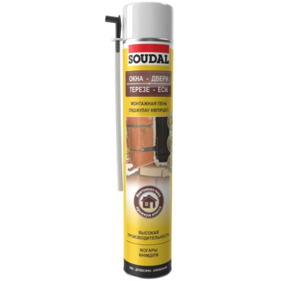 Пена монтажная Soudal, бытовая, всесезонная, 750 мл купить в отделе магазина Экономстрой