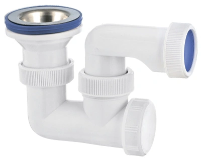 Сифон универсал для душевого поддона, с нержавеющей чашкой купить в отделе магазина Экономстрой